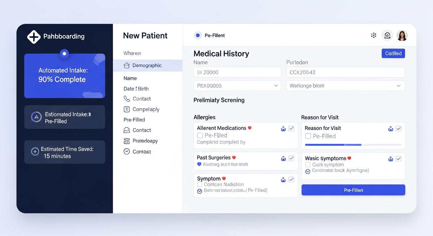 Data Intake Ui EMHnotes - AI Powered EHR for Behavioral Health Practices